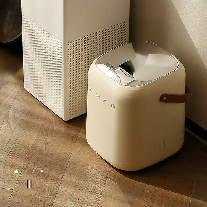 Household Living Room And Kitchen Bedroom And Toilet Office Bathroom Portable Trash Can With Lid