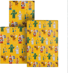 LEGO Wrapping Paper Multipack - 6M - 3X2M Rolls
