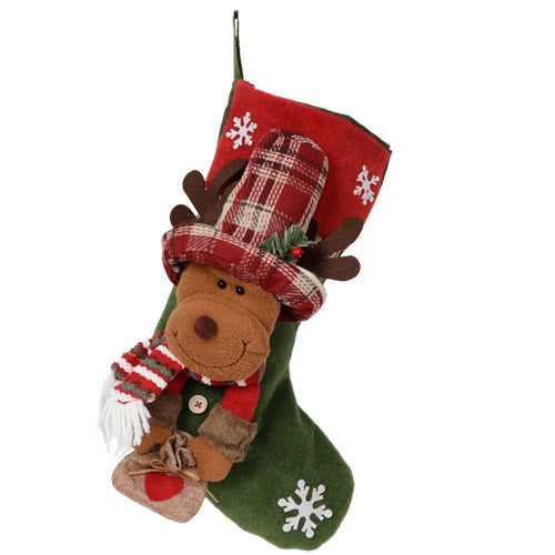Christmas Decorations Candy Socks Gift Bag Hanging Ornaments