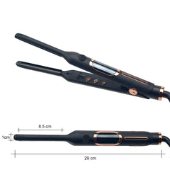 Hair-straightening Iron For Salons Gentle On Hair