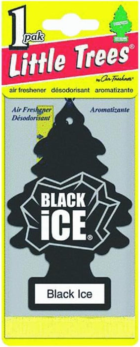 Air Freshener Tree MTR0004 Black Ice Fragrance for Car Home Boat Caravan - Single Pack