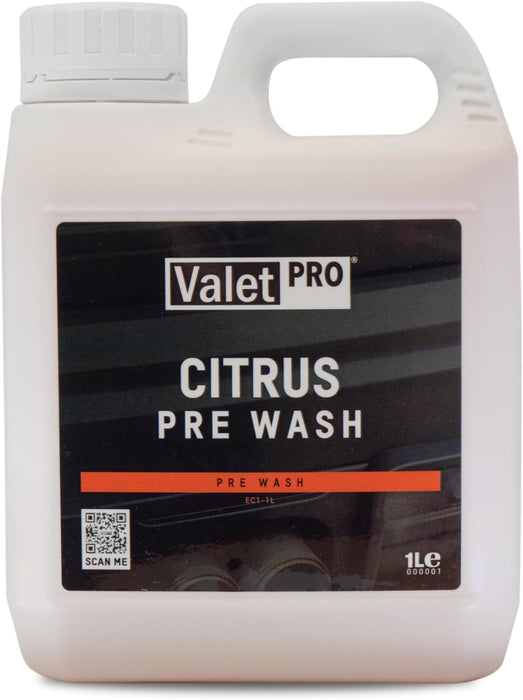 Citrus Pre-Wash Cleaner with Citrus Oils - Breaks down Dirt and Road Grime - 1 L