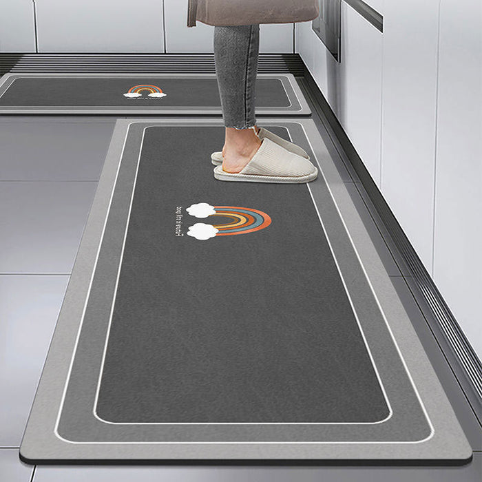 Diatom Ooze Kitchen Mat Non-slip Absorbent