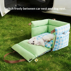 Waterproof Car Dog Bed Outdoor Multi-Functional Cat Bed