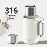 316 Stainless Steel Insulated Mug With Handle Design