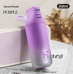 Stainless Steel Sports Handle Water Bottle