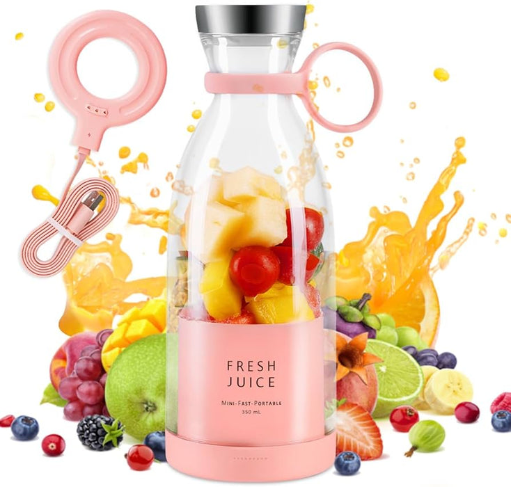 Fresh Portable Electric Juicer Blender Usb Mini Fruit Mixers 350ml