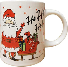 Christmas Mugs Set of 4 Festive Party Xmas Mugs Home Kitchen Tea Coffee Cup