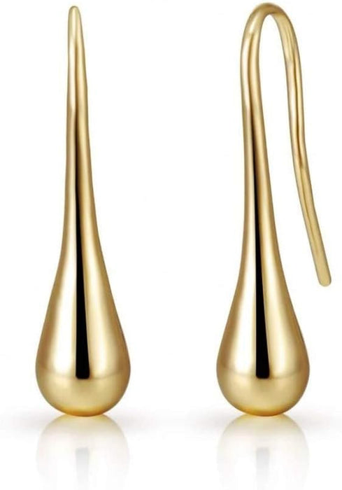 Gold Plated Teardrop Earrings