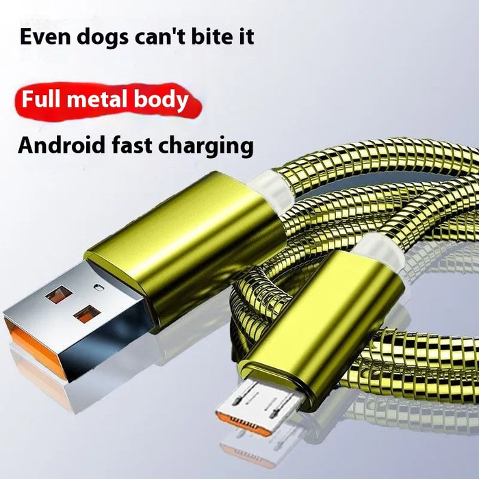 Stainless Steel Data Cable Spring Anti-winding Metal Hose