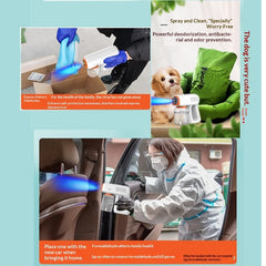 Disinfection Gun Handheld Electric Spray Gun For Formaldehyde Removal