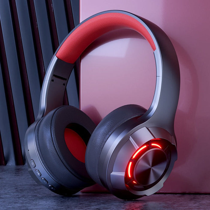 LED illuminated wireless Bluetooth headset for esports with ultra