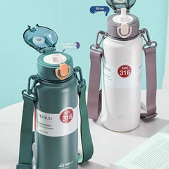 Large-capacity Stainless Steel Water Bottle
