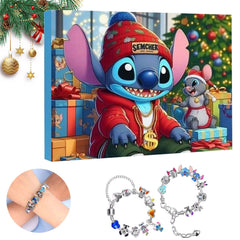 Christmas Jewellery Advent Calendar Stitch Diy-Decor Making-Kit Gift Ornaments