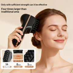 New Multifunctional Fascia Comb Vibrating Head Massager
