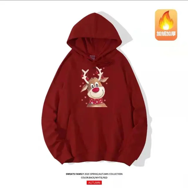 Christmas Streetwear Long Sleeve Hoodies