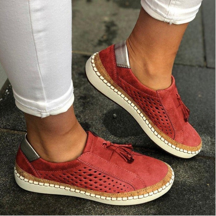 Womens Casual Shoes, One Footed Slacker Shoes