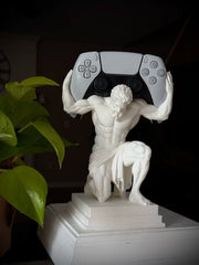 Titan God Figurine Stand for Xbox and PS5 Controllers, Glasses Holder