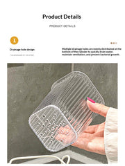 Chopstick Holder For Wall-mounted Storage At Home