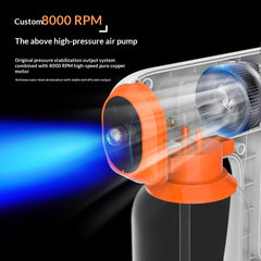 Disinfection Gun Handheld Electric Spray Gun For Formaldehyde Removal