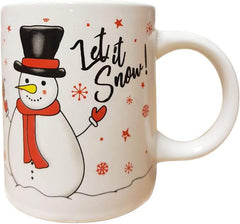 Christmas Mugs Set of 4 Festive Party Xmas Mugs Home Kitchen Tea Coffee Cup