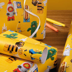 LEGO Wrapping Paper Multipack - 6M - 3X2M Rolls