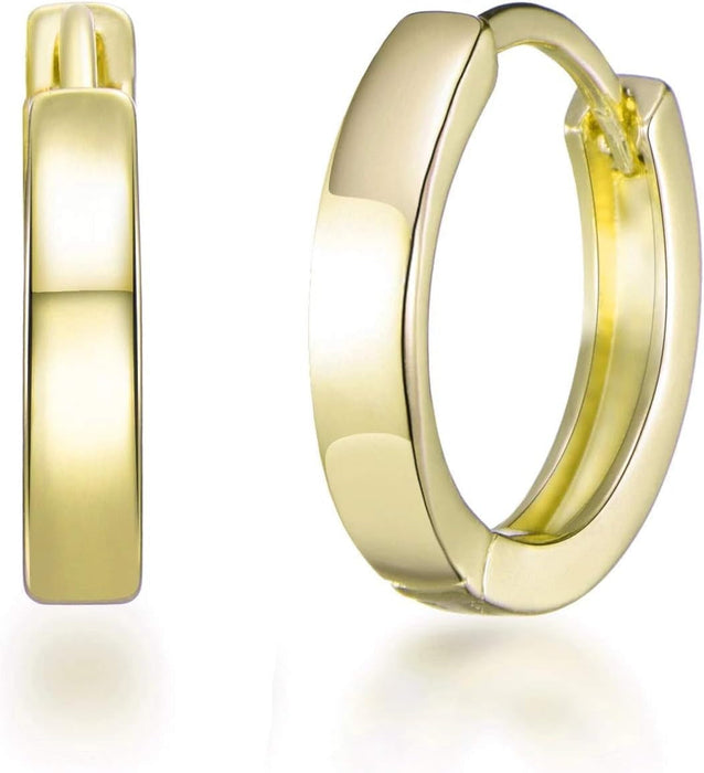 Gold Plated Hoop Earrings