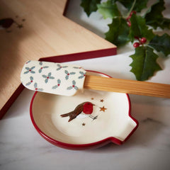 Christmas Robins Retreat Spoon Rest