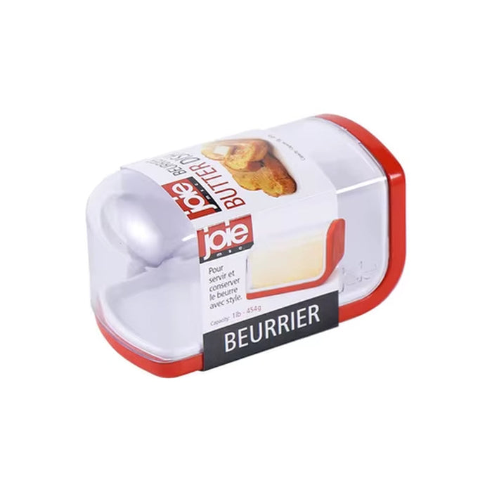 Joie Butter Storage Box Sliding Lid Design Butter Dish Sealed Fresh-Keeping Storage Cheese Food Grade Fabric Refrigerator