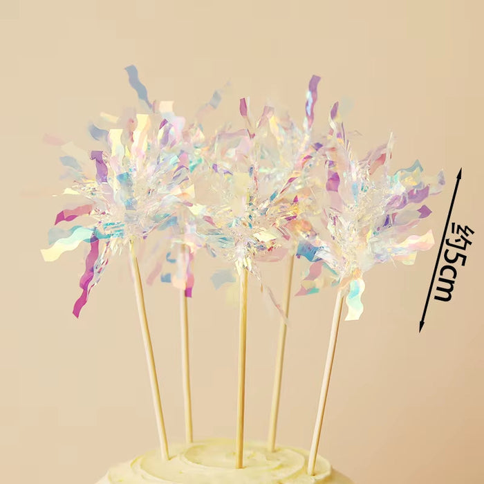 Ins Style Colorful Happy Birthday Letter Soft Gum Cake Decoration Candy Color Cake Topper Children'S Party Supplies Gifts
