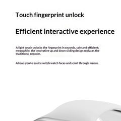 New CD20MAX Smartwatch With Fingerprint Unlock And SIM Card Slot