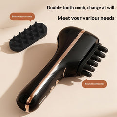 New Multifunctional Fascia Comb Vibrating Head Massager