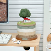 Calendar, Perpetual Calendar, Decorative Desk Organizer
