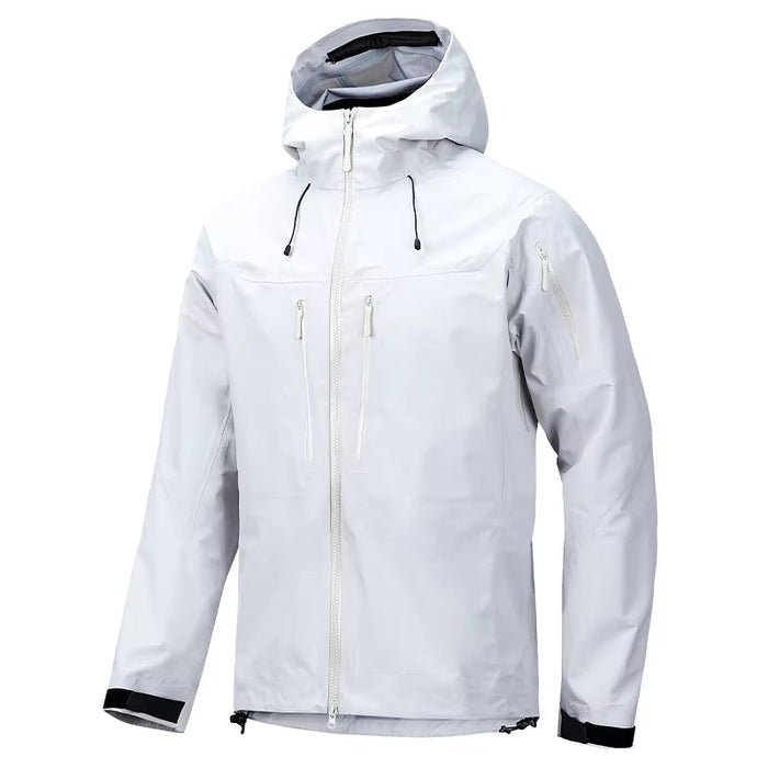 Storm Jacket Men'S Fashion Full Heat Sealed Hardshell Storm Jacket Men and Women with the Same Color Three anti Composite Fabric