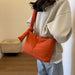 Solid Color Shoulder Messenger Bags down Cotton Padded Large Capacity Shopping Bag Lightweight Quilted Totes for Women Girls