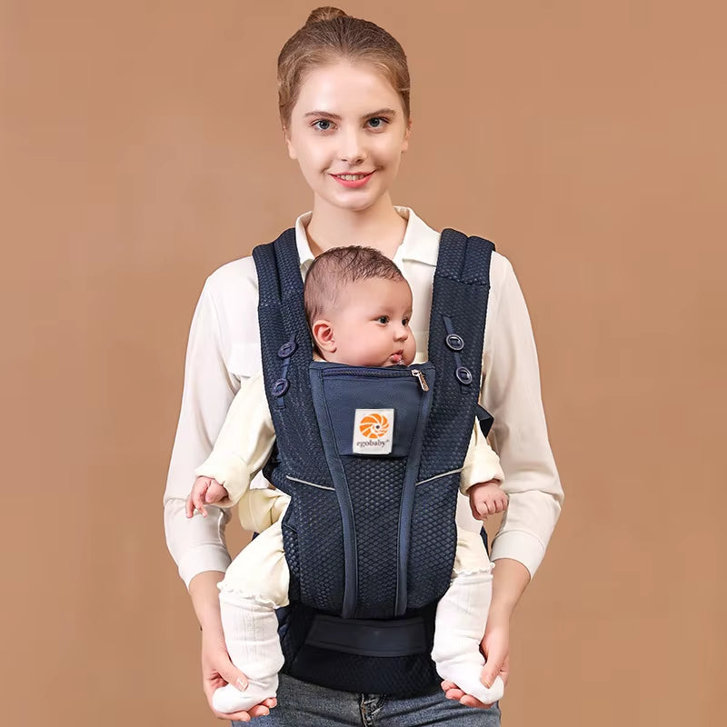 Egobaby Breeze Baby Carrier Multifunction Breathable Infant Carrier Backpack Kid Carriage Toddler Baby Sling Wrap Suspenders 360