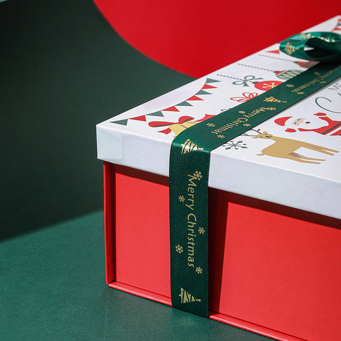 Christmas Gift Box Color Santa Claus Packaging Box