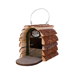 Outdoor Wooden Birdhouse Courtyard Decoration Bird Feeder