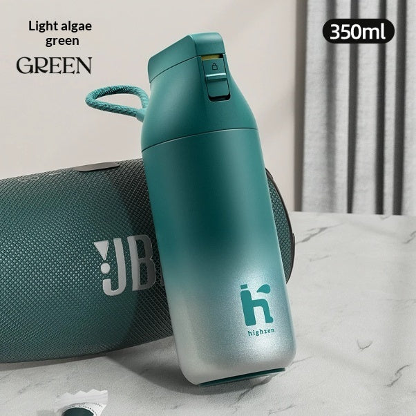 Stainless Steel Sports Handle Water Bottle