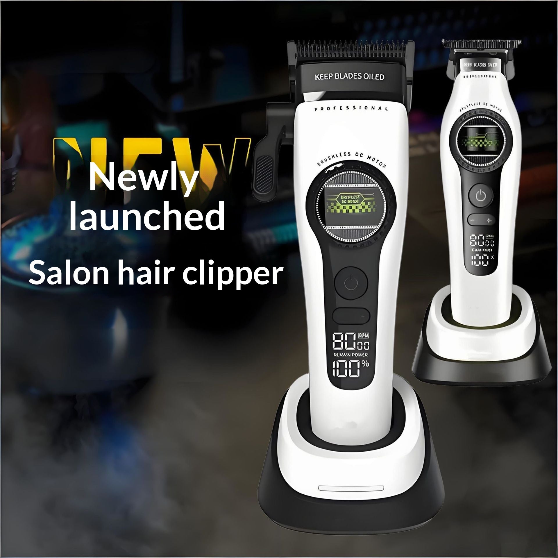 External-rotor Brushless Hair Clipper For Home And Salon Use