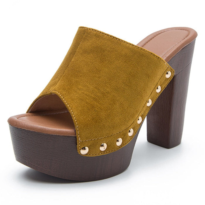 Brand Summer High Heelson Platform Shoes