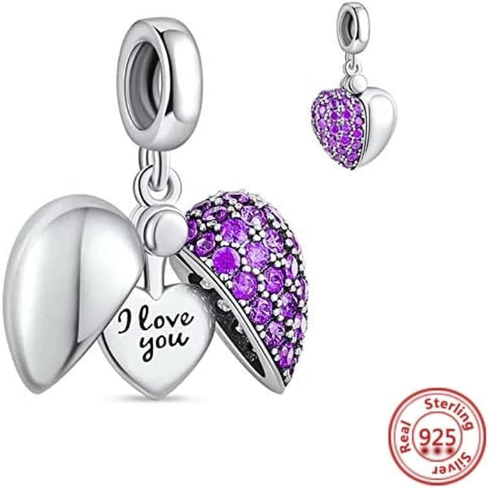 Sterling Silver Charms for Bracelets Hallmarked S925 Charms Compatible with All European Style Charm Bracelets Gifts for Her