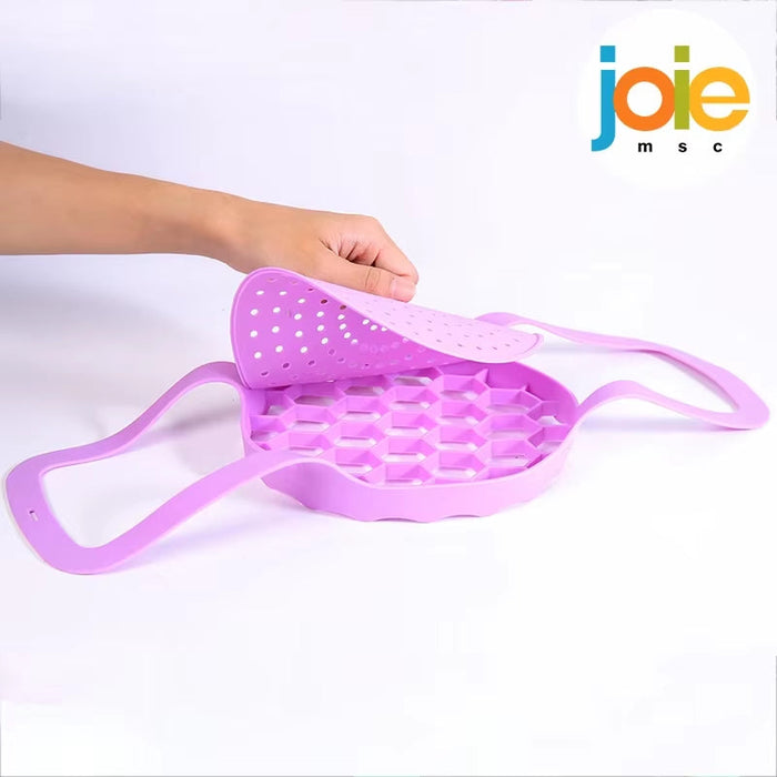 JOIE Silicone Sling Lifter Kitchen Accessories Insulated Pad Food Grade Bakeware Sling Lifter Steamer Egg Drain Rack 6Qt /8Qt