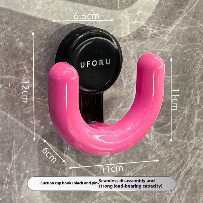 Bathroom Suction Cup Hair Band Hair Band Storage Rack Wall