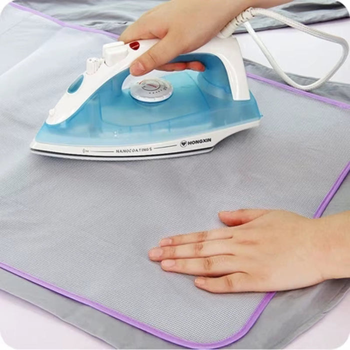 Clothes Ironing Protection Pad Cloth Protective Press Mesh Ironing Board Mat Insulation against Random Colors Ironing Board Cove