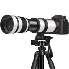 420 to 800mm Telephoto Zoom Lens For DSLR And Mirrorless Cameras