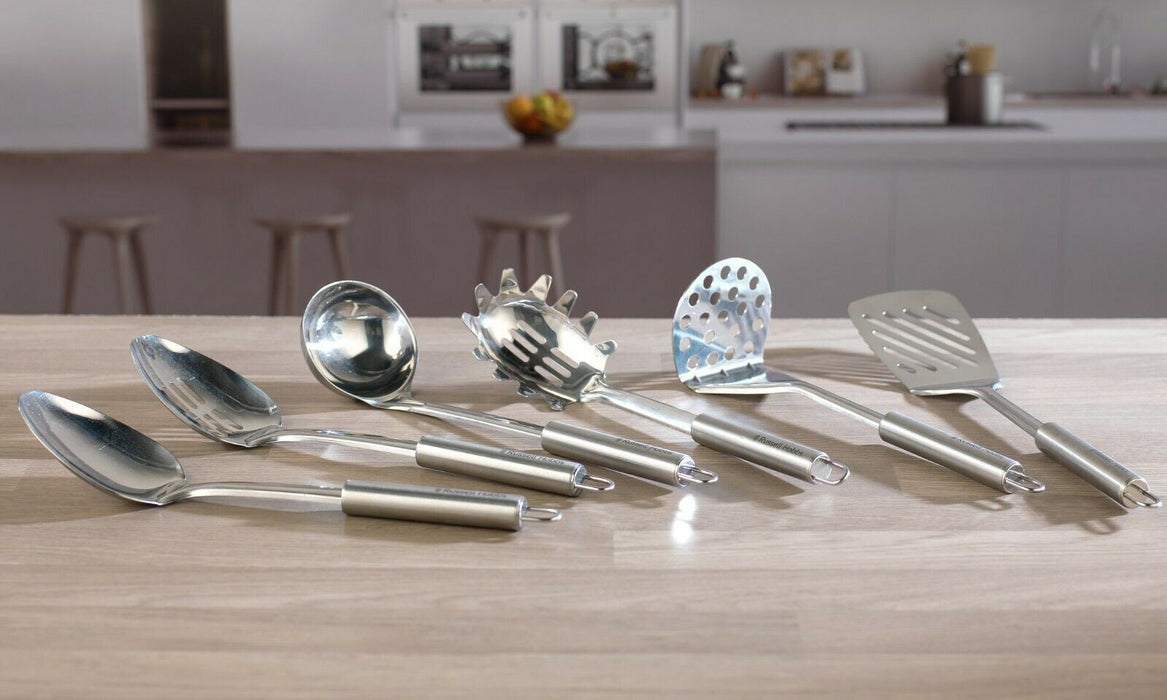 Russell Hobbs 10 Piece Kitchen Utensils & Tool Set with Stand Stainless Steel