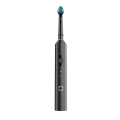 Rechargeable Soft-bristle Frequency-controlled Rotating Electric Toothbrush