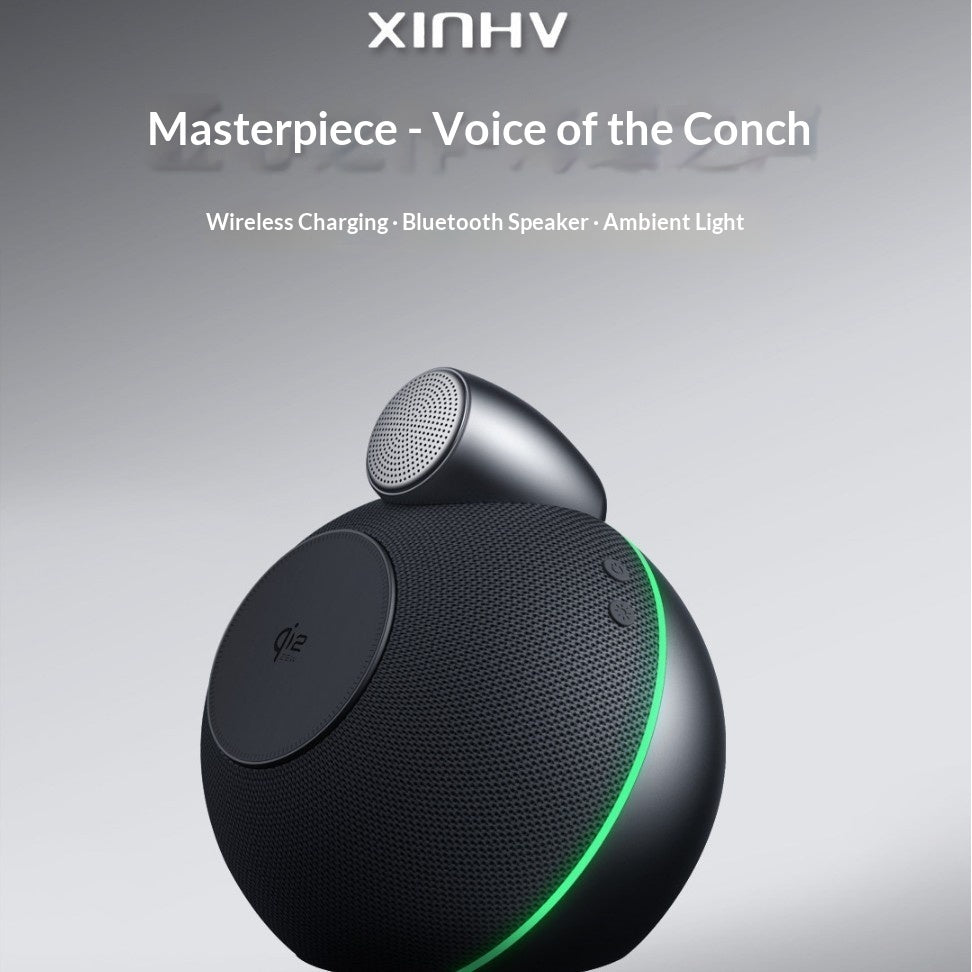 Wireless Fast-Charging Bluetooth Home Speaker