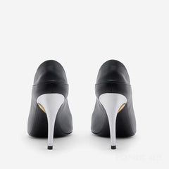 Round head fish mouth shaped heel summer high heels